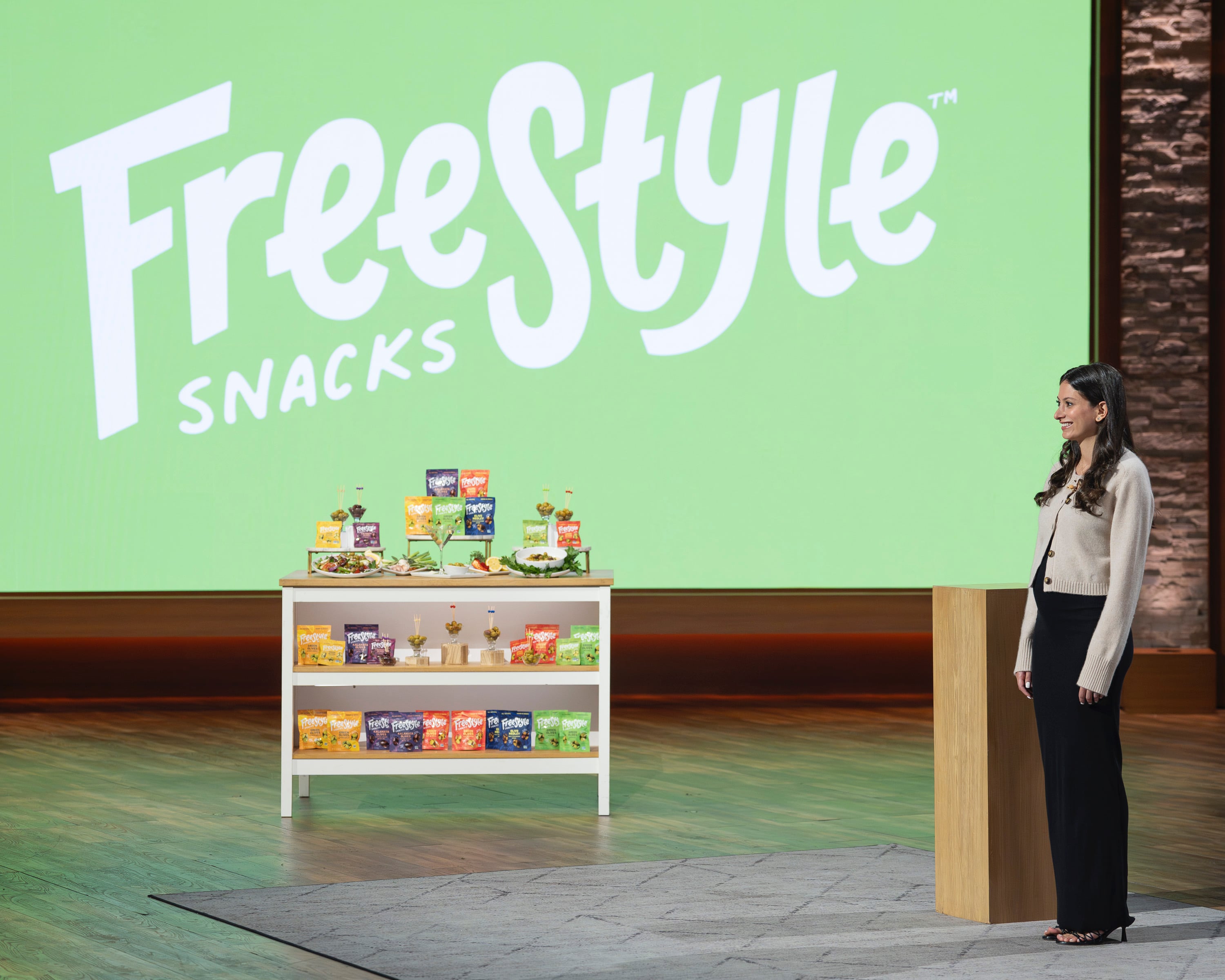 Freestyle Snacks olives on Shark Tank ABC