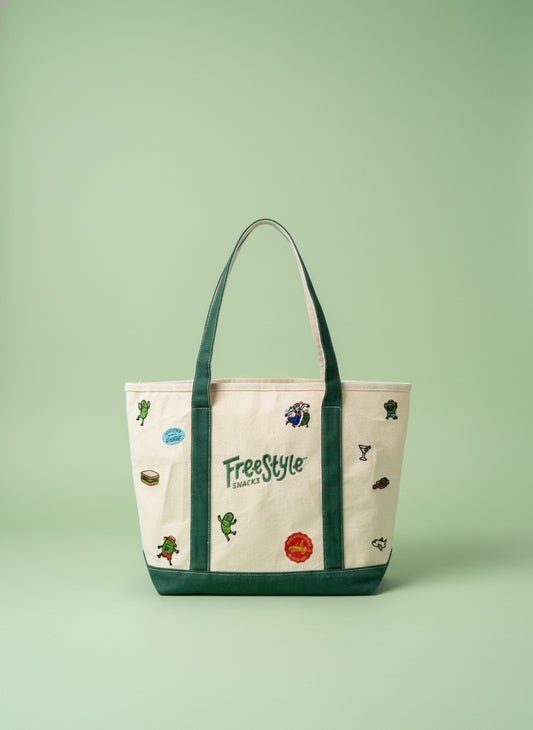 Embroidered Tote Bag