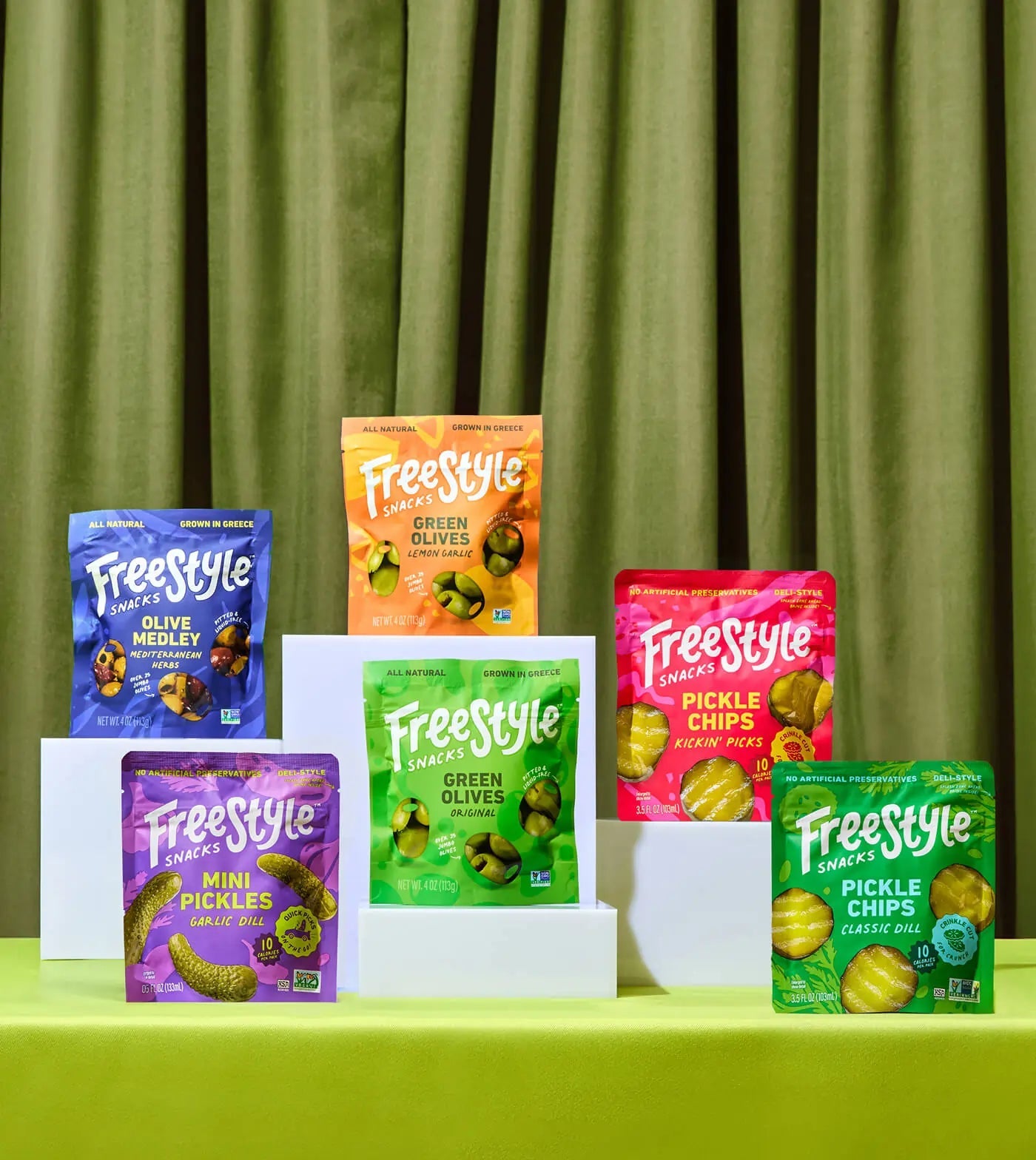 Assorted Freestyle Snacks Packaging